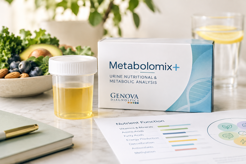 Metabolomix Test (Advanced Nutrition Status) Urine test analysis for nutrients.