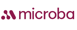 Microba logo and text